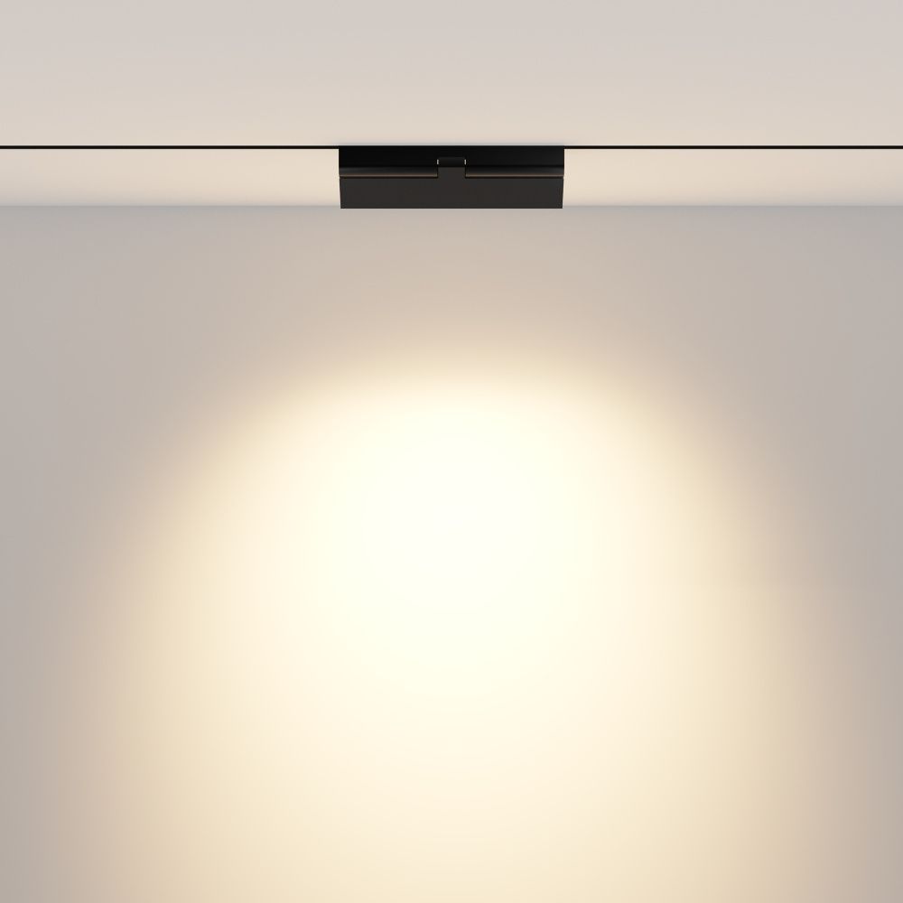 Трековый светильник 22*2,3*-10,8 см, *LED*12W, 2700-6000K, Maytoni technical Dim Smart Zigbee EXILITY TR033-4-12WTW-M-DSZ-B, Черный