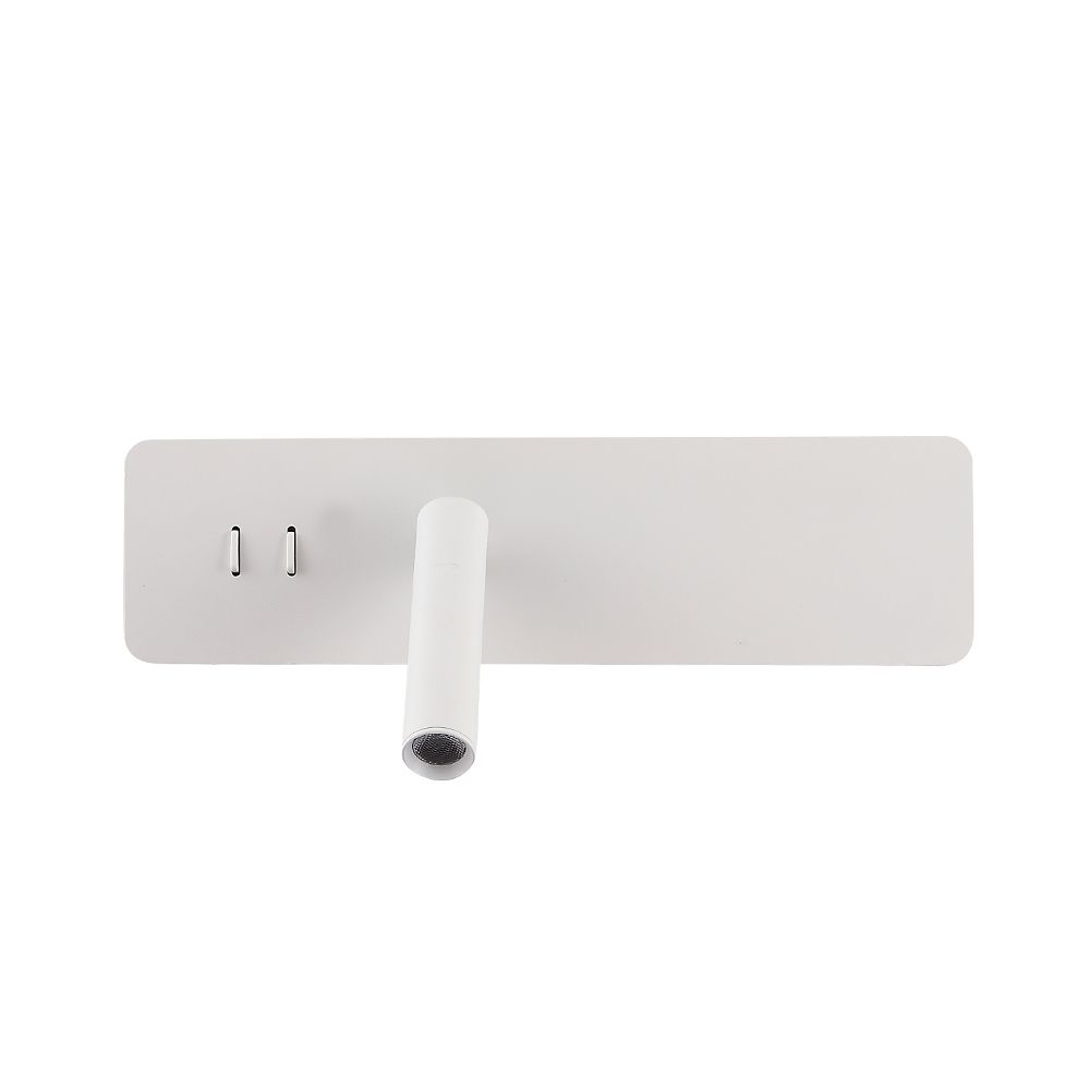 Бра 30 см, 15W, 3000-5000K, Crystal Lux VECTOR AP15W LED WH, белый