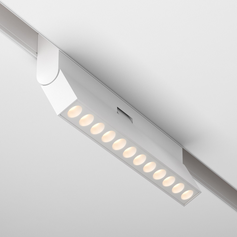 Трековый светильник 22 см*12W*3000К  Maytoni Technical Points Exility LED, Белый TR033-2-12W3K-W