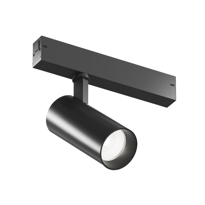 Трековый однофазный светильник 6 см, 20W, 4000K, Denkirs Simple Spot DK8220-BK, черный