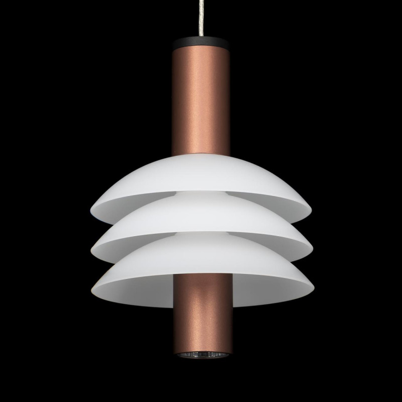 Светильник подвесной 12*190 см LED*6 W, 4000 К Citilux Майя Махагон CL202012