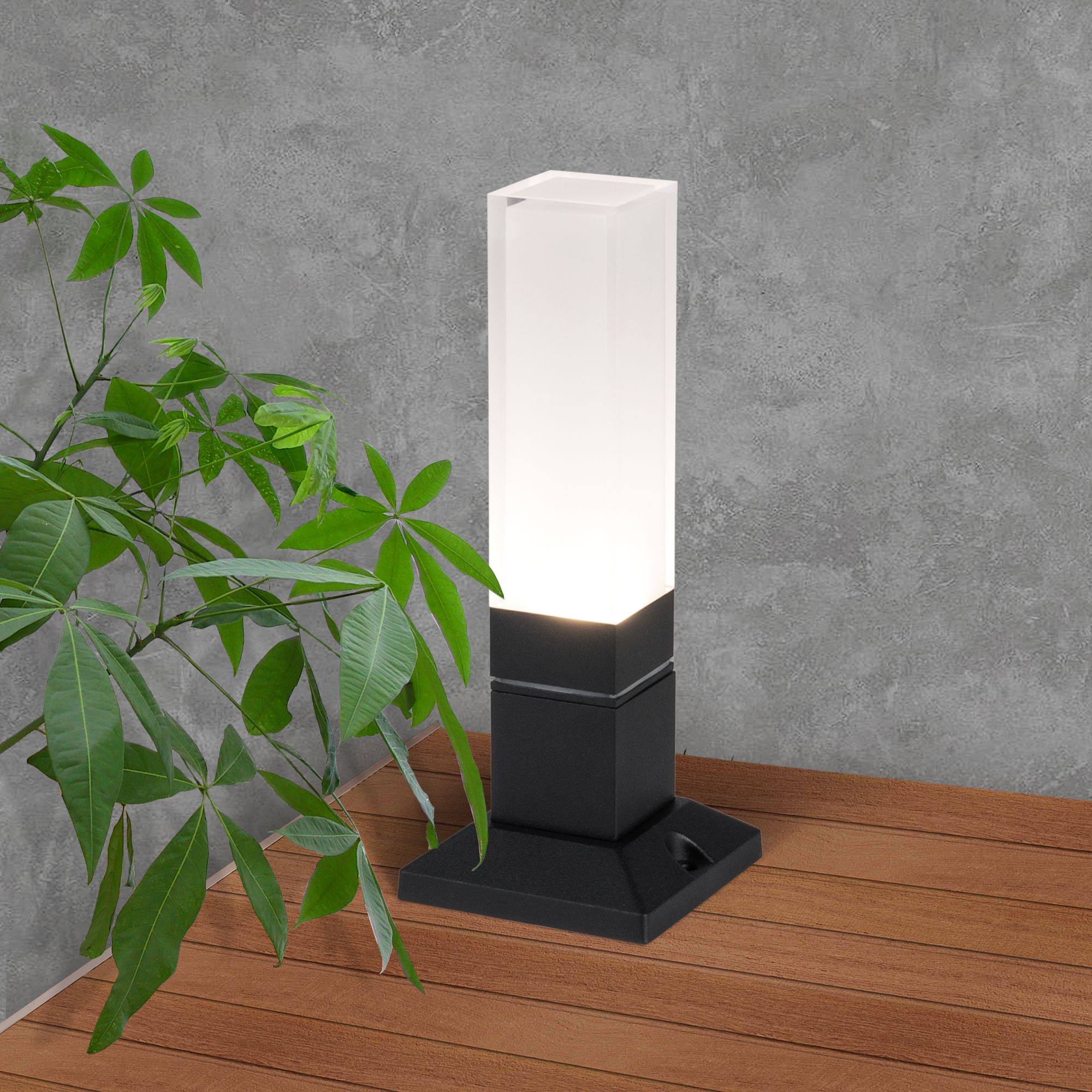 Уличный ландшафтный светодиодный светильник Черный IP54 1536 TECHNO LED Elektrostandard
