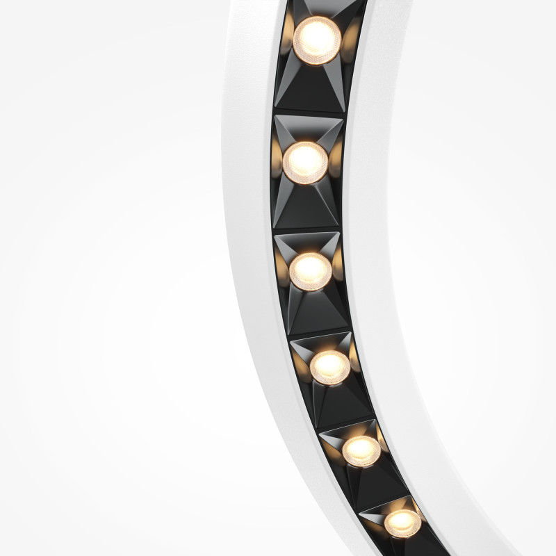 Подвесной светильник 62,5*62,5*315 см, LED, 20W, 3000К, Maytoni Motion MOD276PL-L20W3K белый