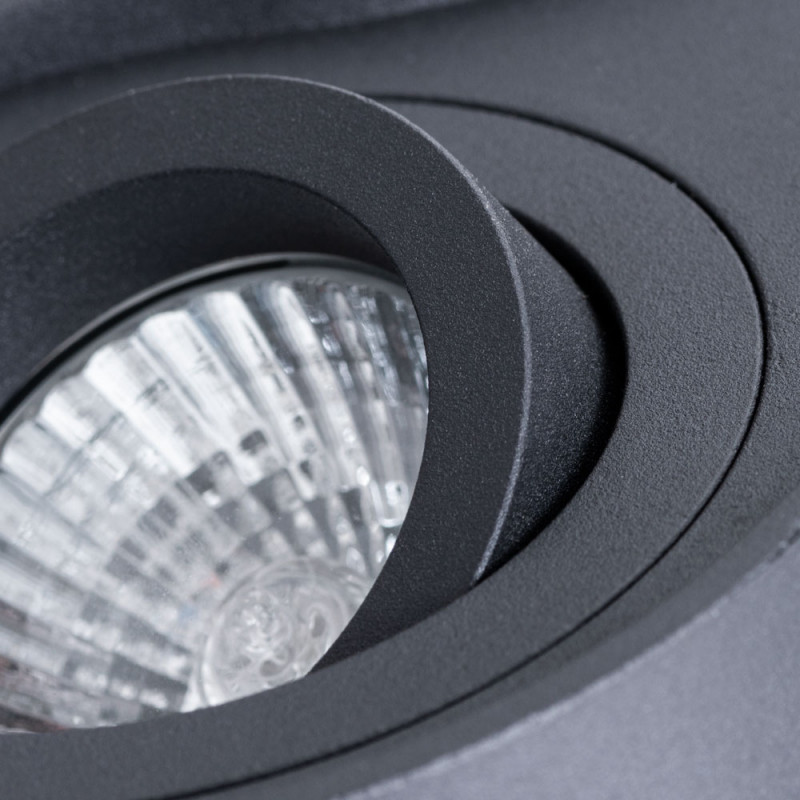 Светильник 17,8*9,5 см, GU10 50W, Arte Lamp Falcon A5645PL-2BK черный