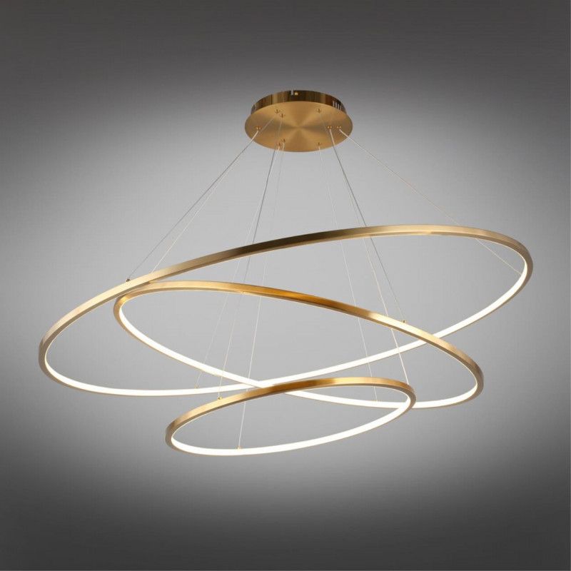 Каскадная люстра 120*70-250 см 138W, 3000K, Aployt Monisia APL.020.03.138, бронзовый