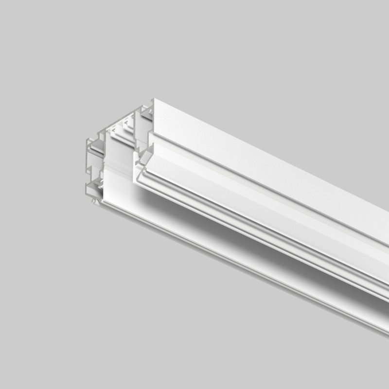 Шинопровод 300*6,2*5,1- см, **W, K, Denkirs SMART ONE TR2023-WH, белый алюминий