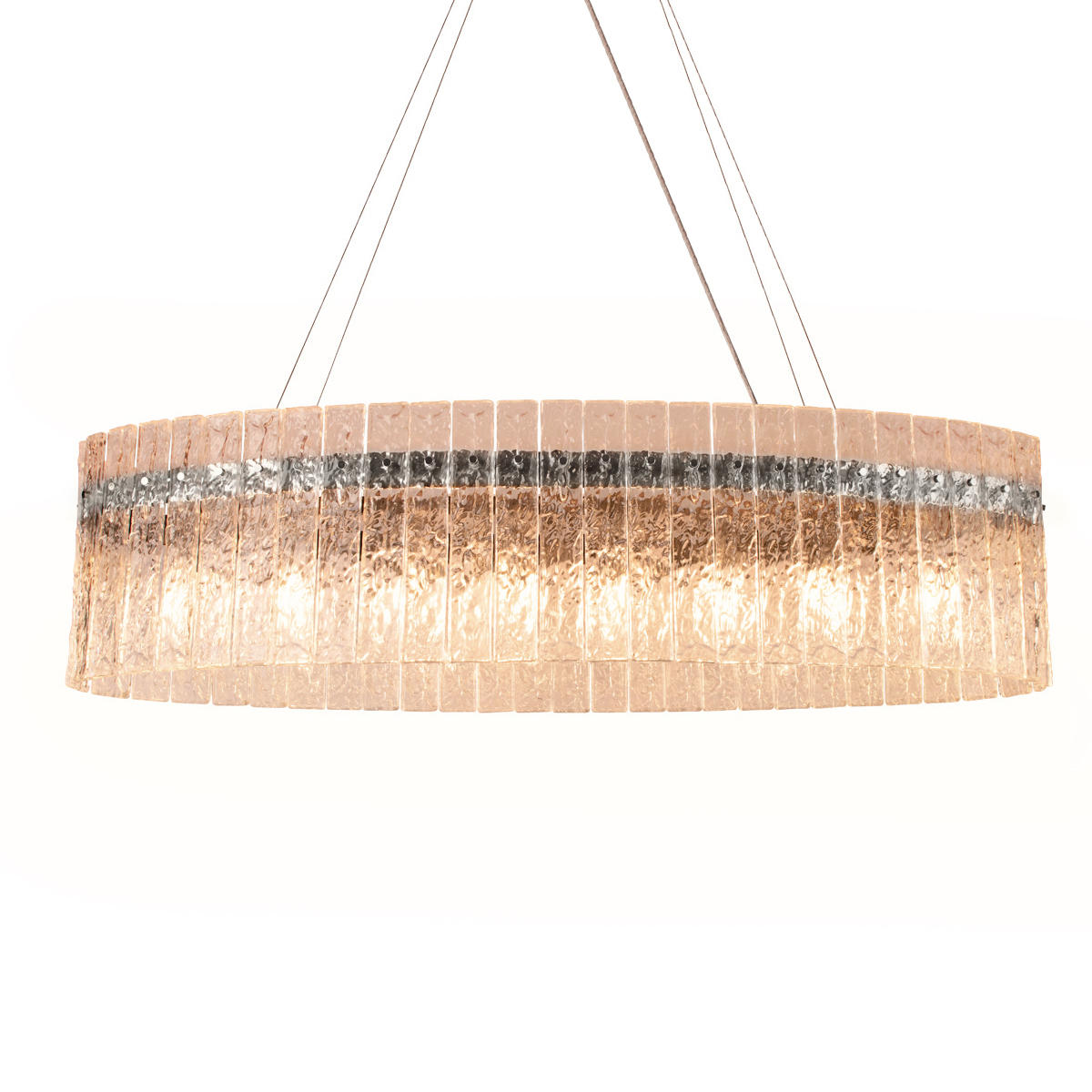 Подвесной светильник 100*30*30 см, 8*E14 LOFT IT Nevada никель 10297/1000 Nickel