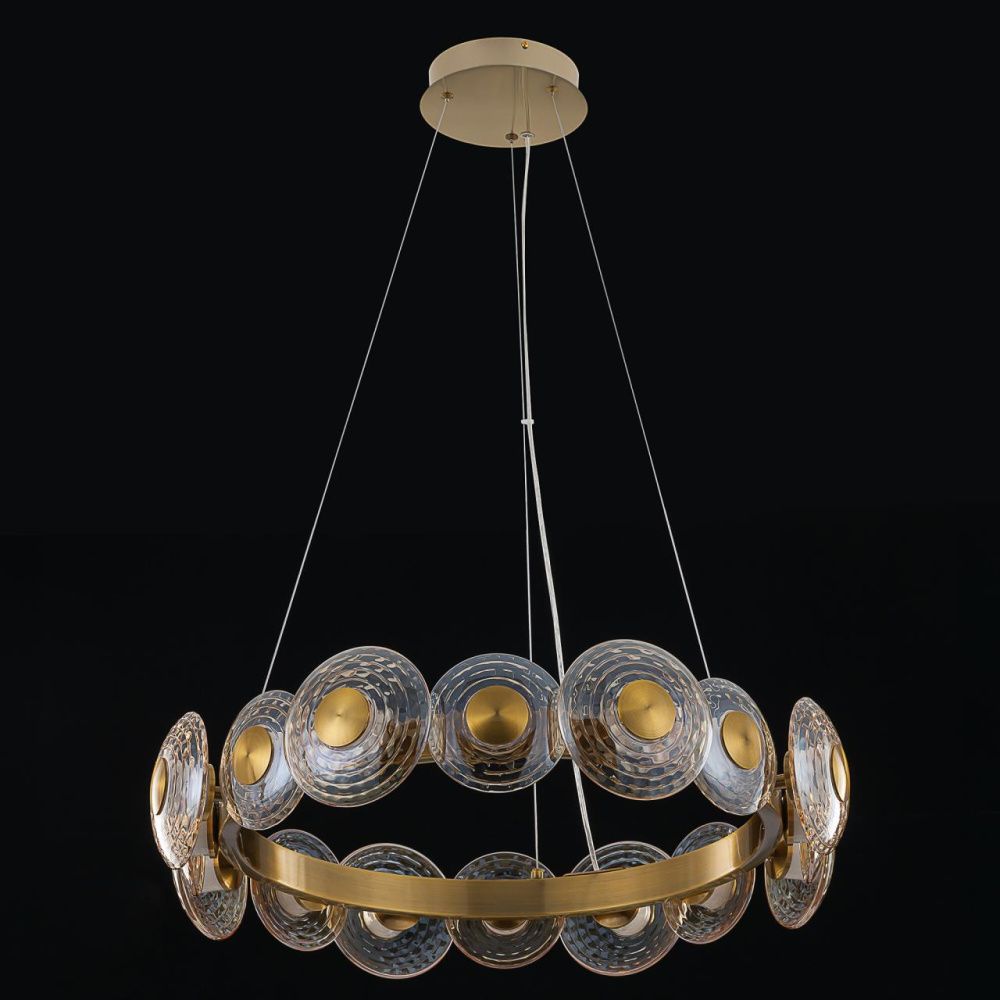 Светильник 75 см, 72W, 3000K, Citilux JANTAR CL240173, латунь