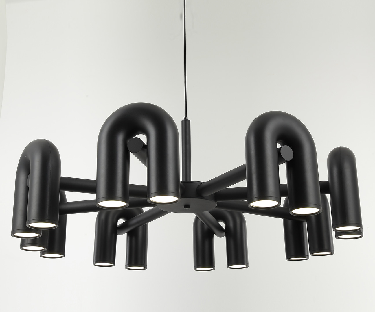 Светильник 100 см, 96W, 3000-6000K, Kink Light 08465-8,19, черный