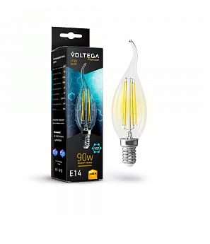 7132 Лампа светодиодная  Voltega Crystal 7W 840Lm 2800K E14