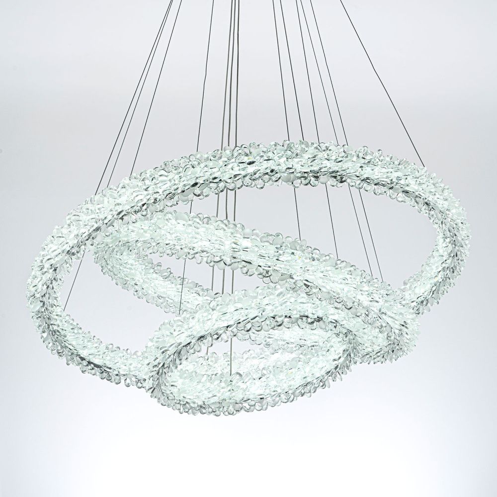 Подвесной светильник 80*60/190 см, LED 194W 3000-6000K MODESTYLE MS.5002.800.600.400 CR хром