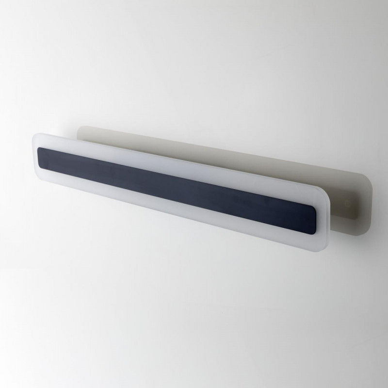 Бра 60*8 см, 24W, 3000-5500-4000К, Черный Citilux Тринити CL238561
