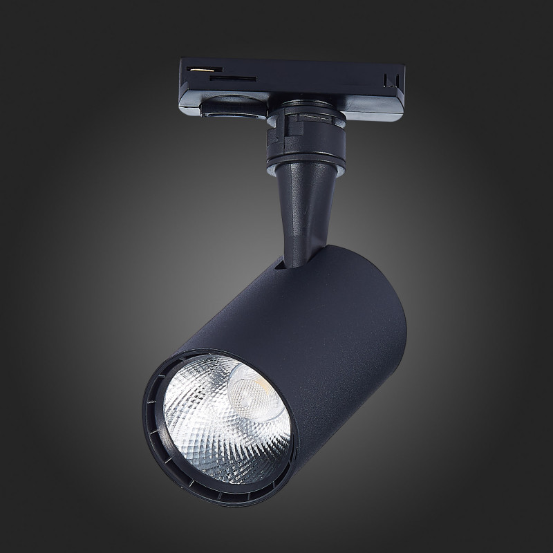 Трековый светильник 10*6 см, 10W, 4000K ST LUCE ST351.446.10.36 Матовый черный