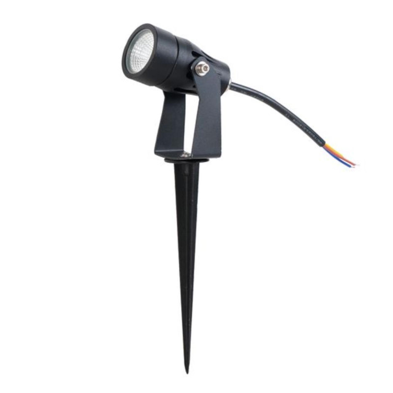 Встраиваемый в грунт светильник 7*4*27 см, 1*LED*5W 4000K Arte Lamp Elsie A4705IN-1BK черный