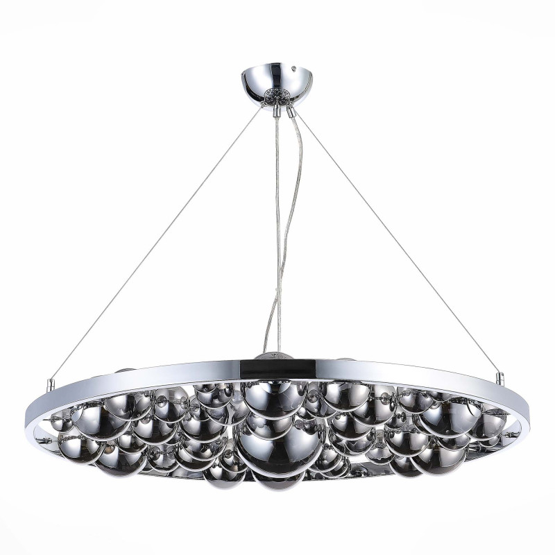 Люстра подвесная 80 см, ST LUCE OLMI SL1510.103.07 Хром