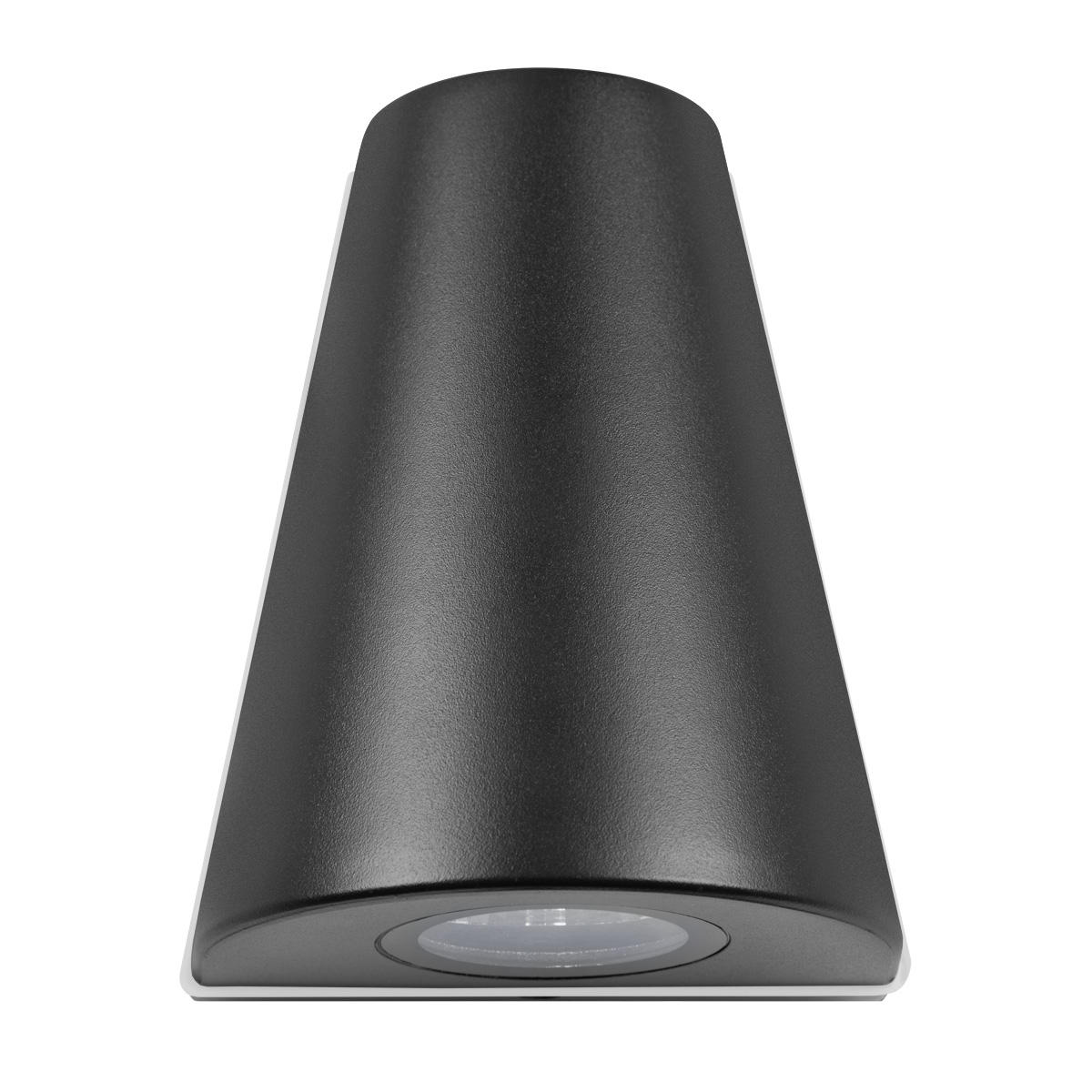 Уличный настенный светильник 12,5*16 см, 2*LED*3W 3000K LOFT IT Eterno 100004/2 черный