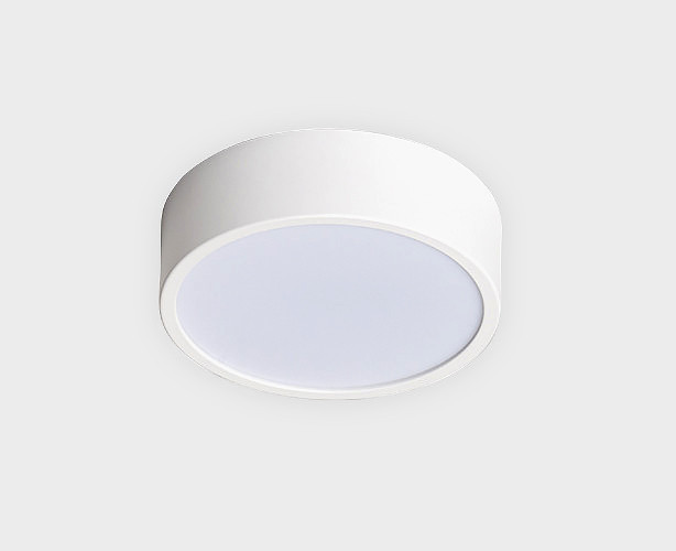 Потолочный светодиодный светильник Megalight M04-525-125 white, 12W LED, 3000K, белый