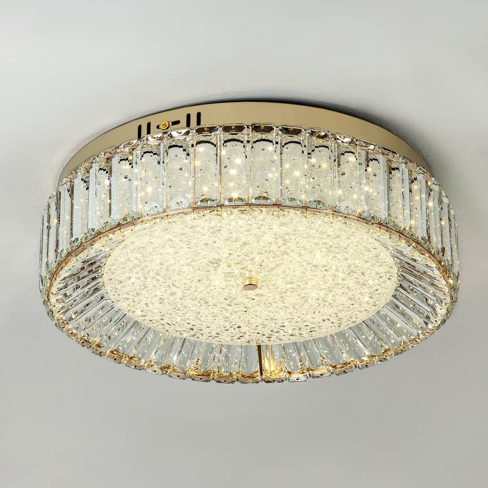 Потолочный светильник 50*50*0,0000 см, LED 55W, 3000 / 6000K, Золото MODELUX ML.2305.500