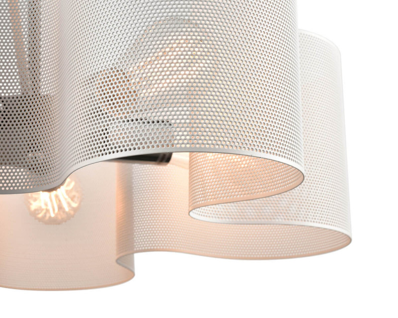 Подвесная люстра  58*70 см, 5*E27 черный, хром Vele Luce Cross VL5272P05