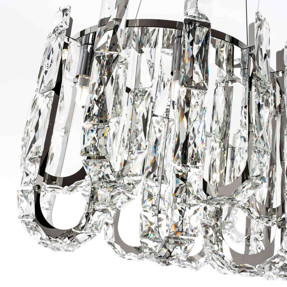 Подвесная люстра 32*80 см MODELUX ML.6621.12 CR хром