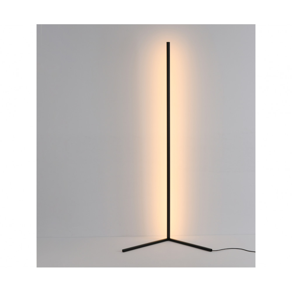 Торшер 40 см, 21W, 3000K Kink Light Альбер KIN09412-F,19 черный