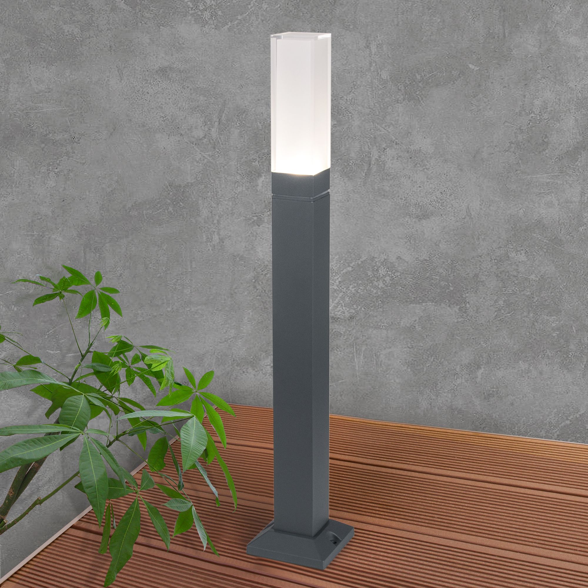 Ландшафтный светодиодный светильник Серый IP54 1537 TECHNO LED Elektrostandard