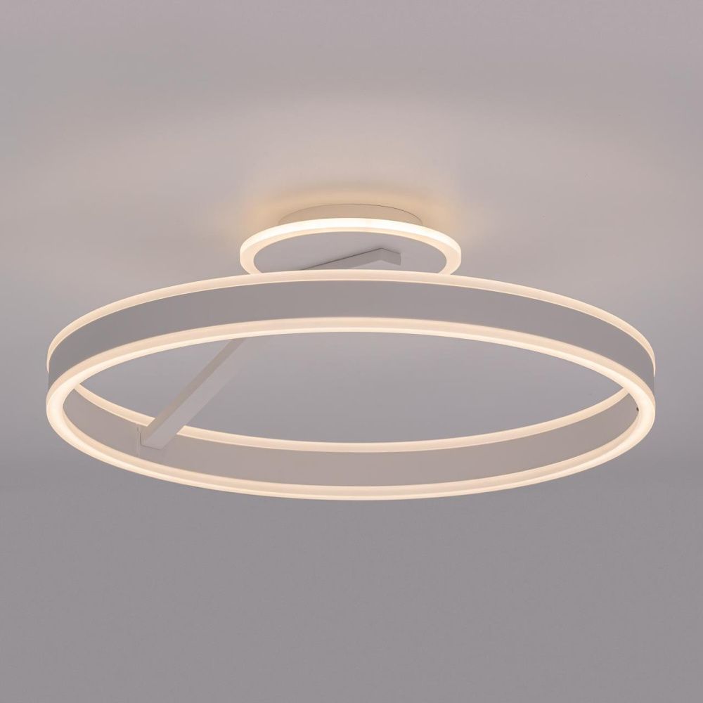 Светильник 50 см, 60W, 3000-5500K, Citilux Дуэт CL719750 LED, белый