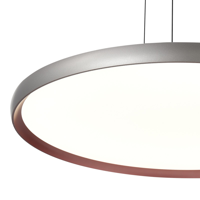 Подвесной светильник 59*200 см, LED, 45W, 3000-6000К, ST-Luce Satellite SL6015.413.01 серый