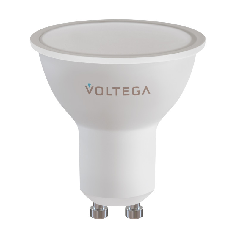 2426 Лампа светодиодная диммируемая Voltega Wi-Fi 5,5W 500Lm  GU10, 2700K-6500K MIX-RGB DIM