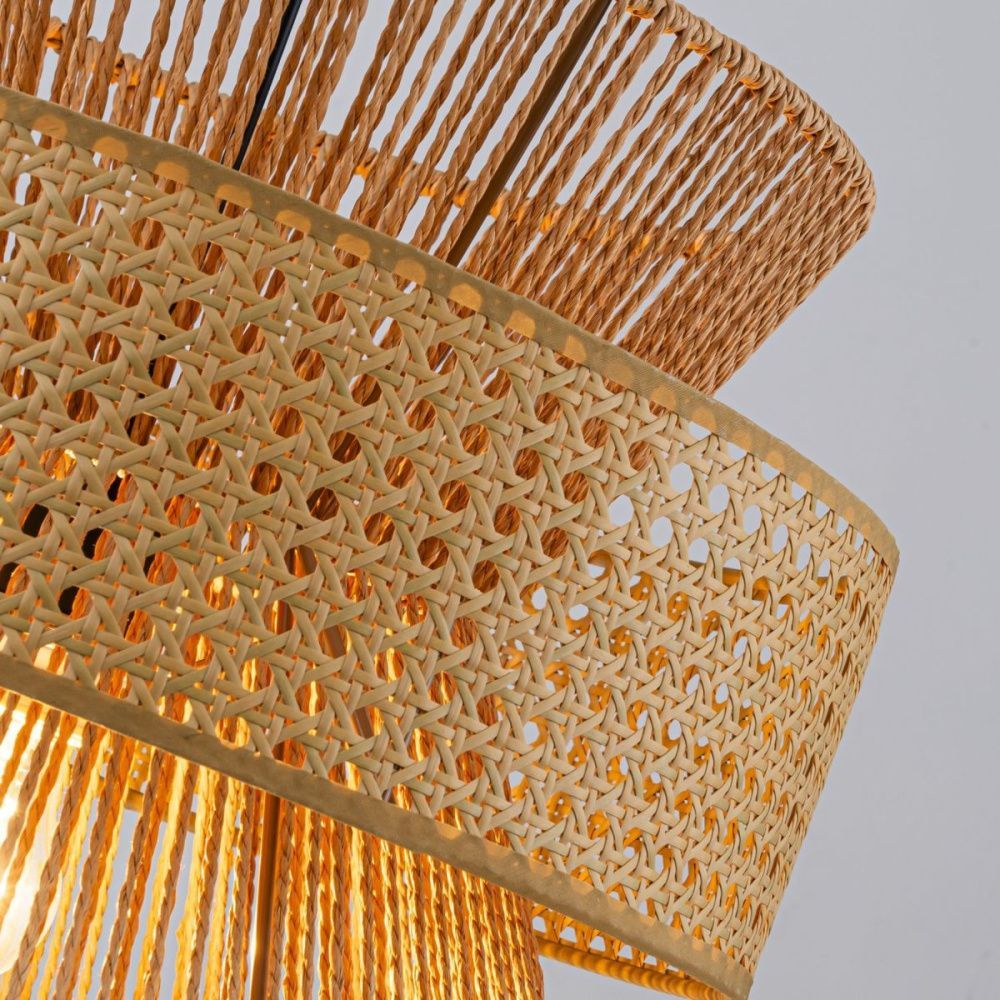 Подвесной светильник 40 см, Favourite Organicum 4770-1P, черный