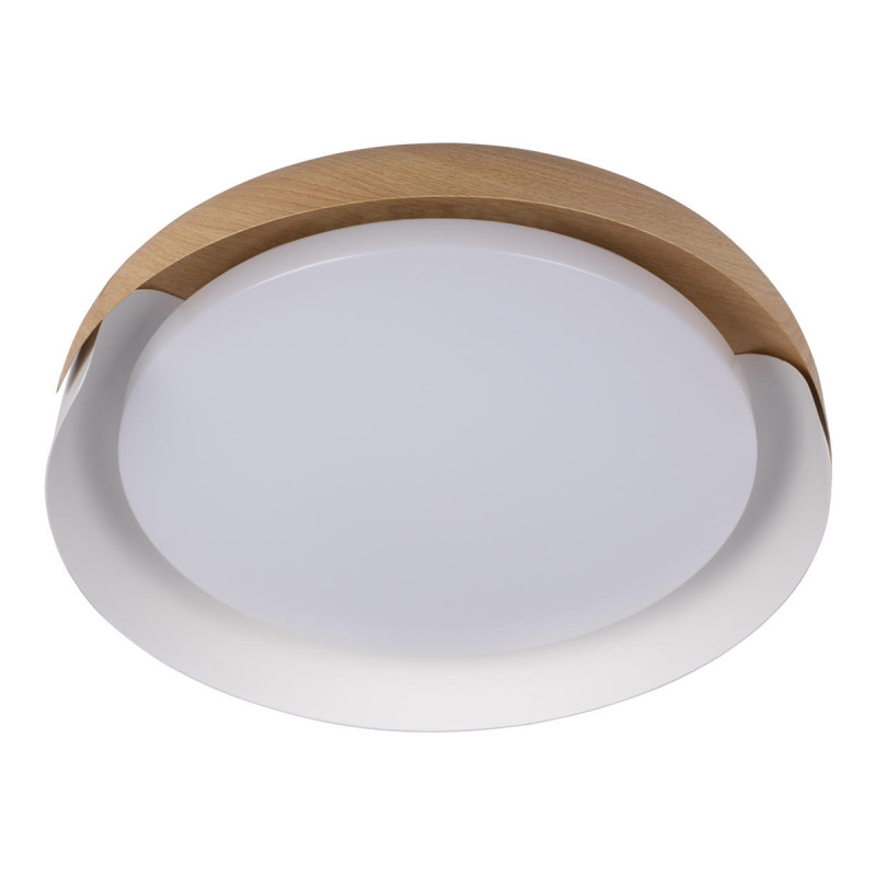 Светильник 46 см, 28W, 4000K Loft It (Light for You) Coin 10198 White, белый-дерево