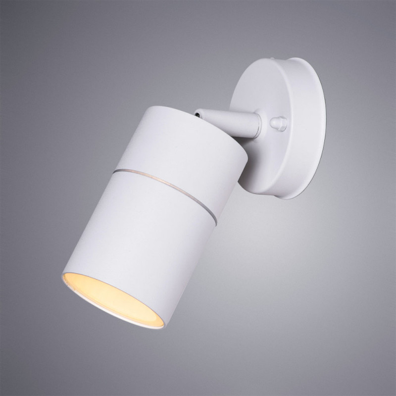 Уличный настенный светильник Arte Lamp Mistero A3304AL-1WH, белый