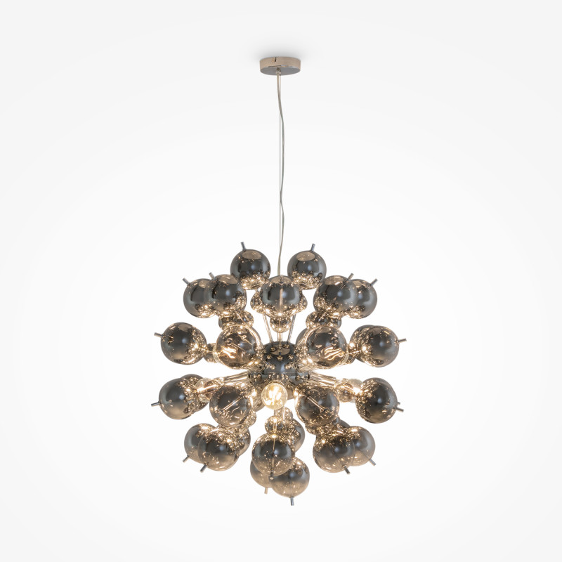 Подвесная люстра Maytoni Bolla MOD133PL-08CH, диаметр 64 см, хром