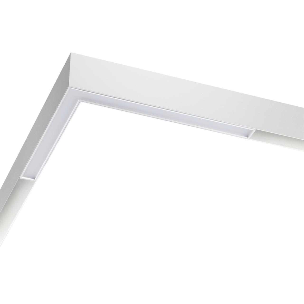 Светодиодный светильник 25 см, 24W, 3000-6500K, Novotech Shino Flum 358912, белый