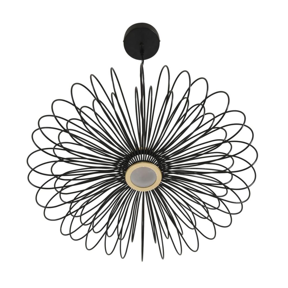 Подвес *50*166,5-166,5 см, 1*LED*9W, 3000K, Lumion Camomile LUM8301/9L, черный