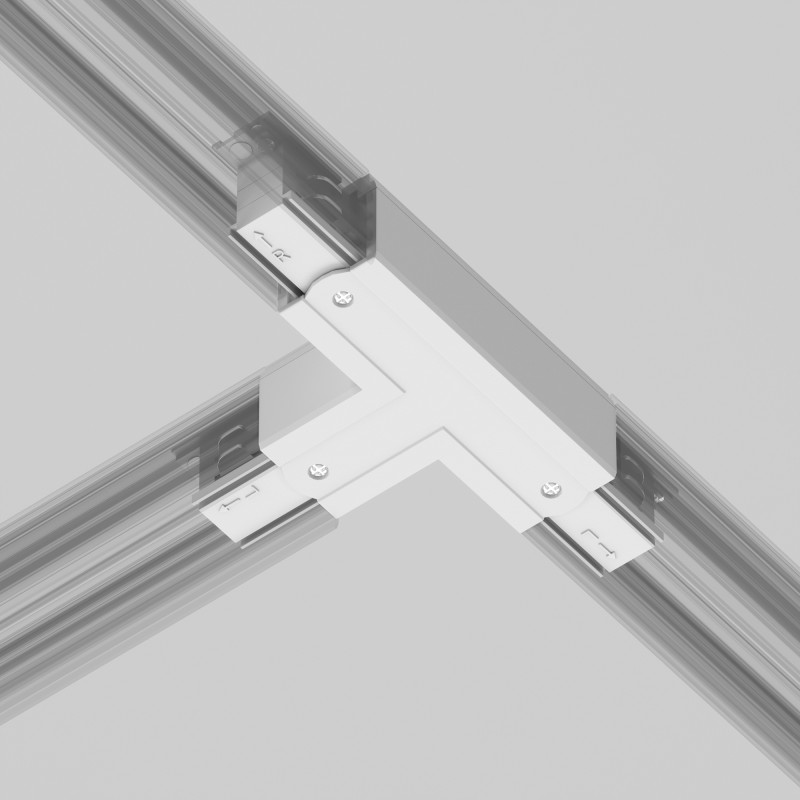 Коннектор для шинопровода Maytoni 3 phase track system TRA005CT-31W-L, белый