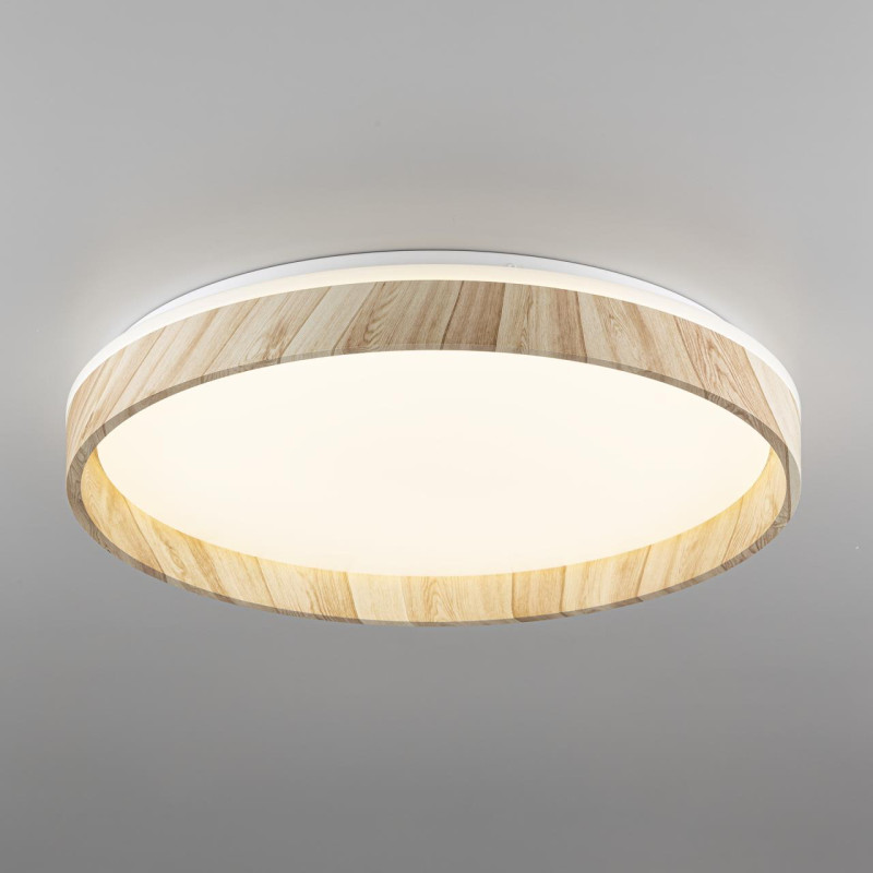 Светильник с пультом 49*7,5 см, 68W 3000-5500 K Citilux CL753452G ENZO Клен LED белый