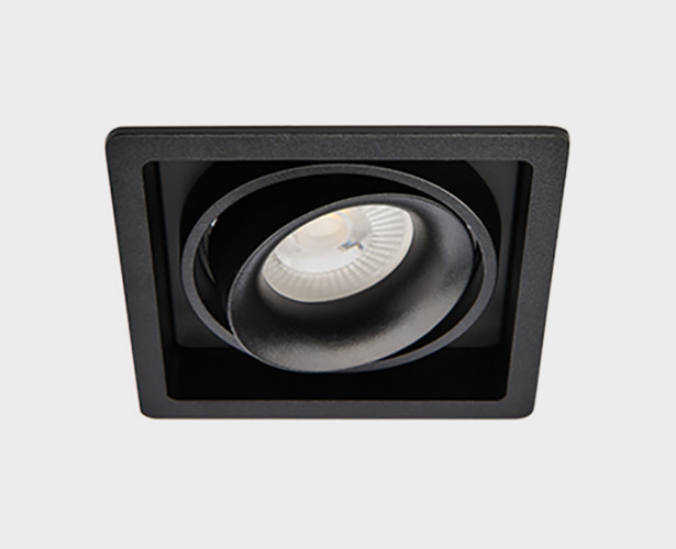 Встраиваемый светильник Italline DE-311 black, черный