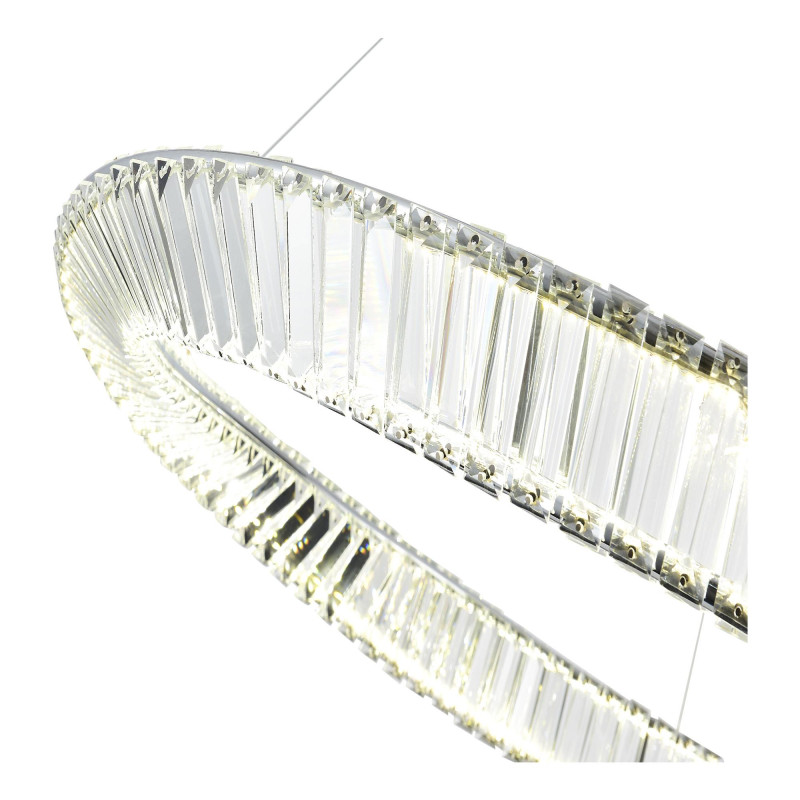 Светильник подвесной 100*200 см, LED*1*58W, 4000K, St Luce Ritorto SL6204.121.01, Хром