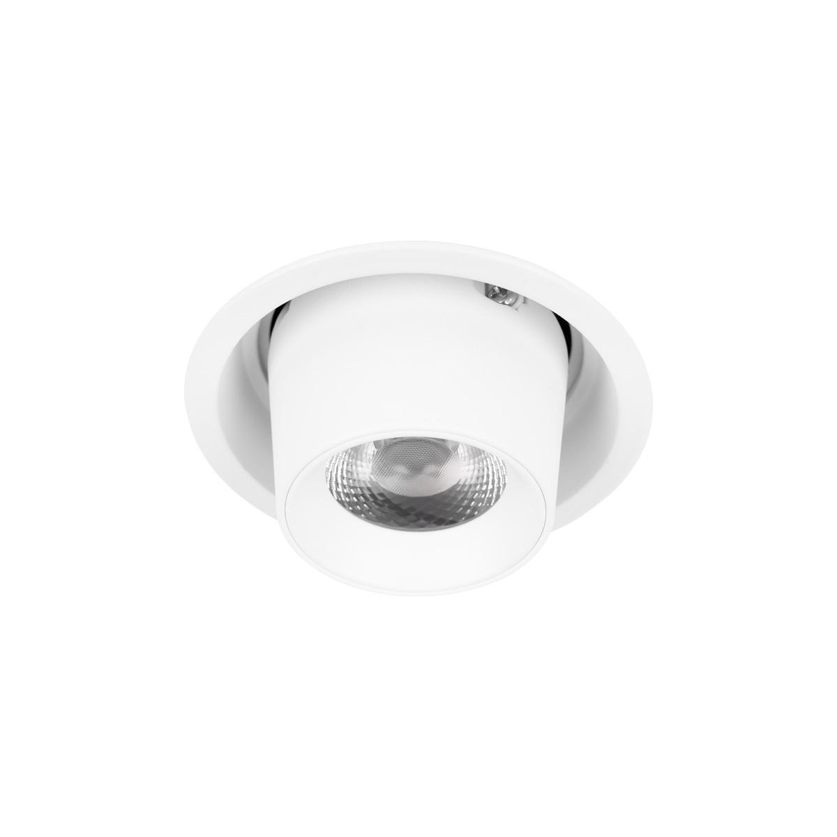 Встраиваемый светильник 8*6 см, 1*LED*7W 4000K LOFT IT Flash 10319/A White белый