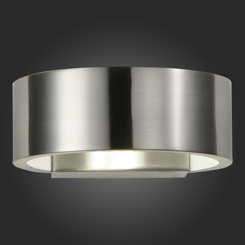 Светильник настенный 14 см, 6W 4000K ST LUCE FONDO SL591.701.01 Матовый Никель,Белый