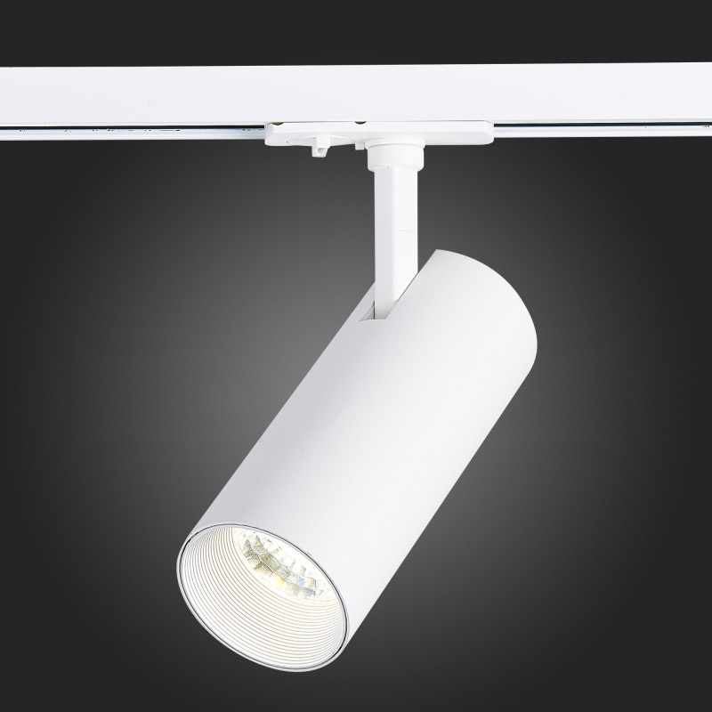 Трековый светильник 16*7 см, 20W, 3000K ST LUCE ST350.536.20.36 Матовый белый