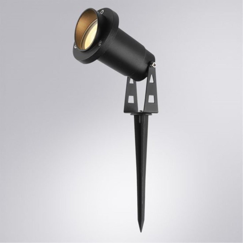 Встраиваемый в грунт светильник 11*8*25 cм, 1*GU10*35W Arte Lamp Elsie A1522IN-1BK черный