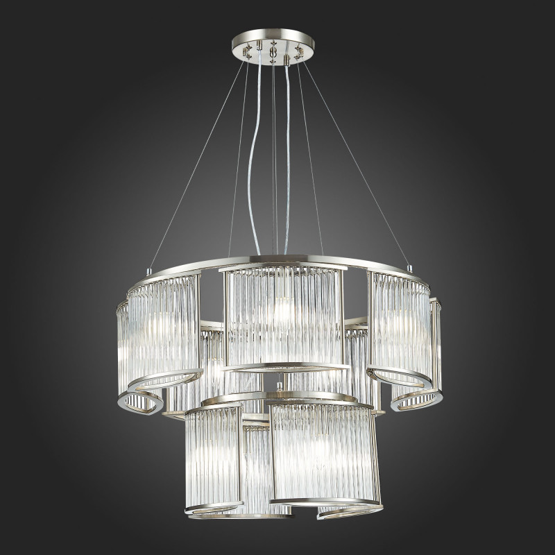 Люстра подвесная 70 см, ST LUCE VELLETRI SL1627.103.11 Хром