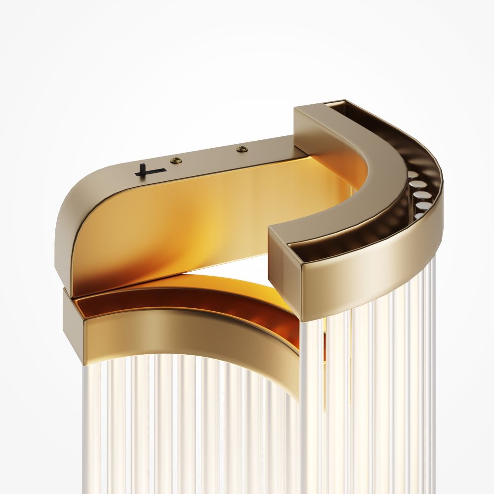 Бра 18,2*17*-41,5 см, *LED*7W, Maytoni Estetica MOD378WL-L5MGK2, Матовое Золото