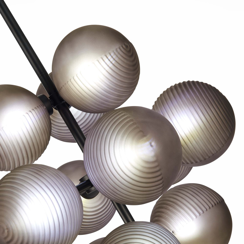Люстра подвесная 50*96 см, 13 G9 5W, 4000K, Черный, St Luce Todo SL1184.403.13