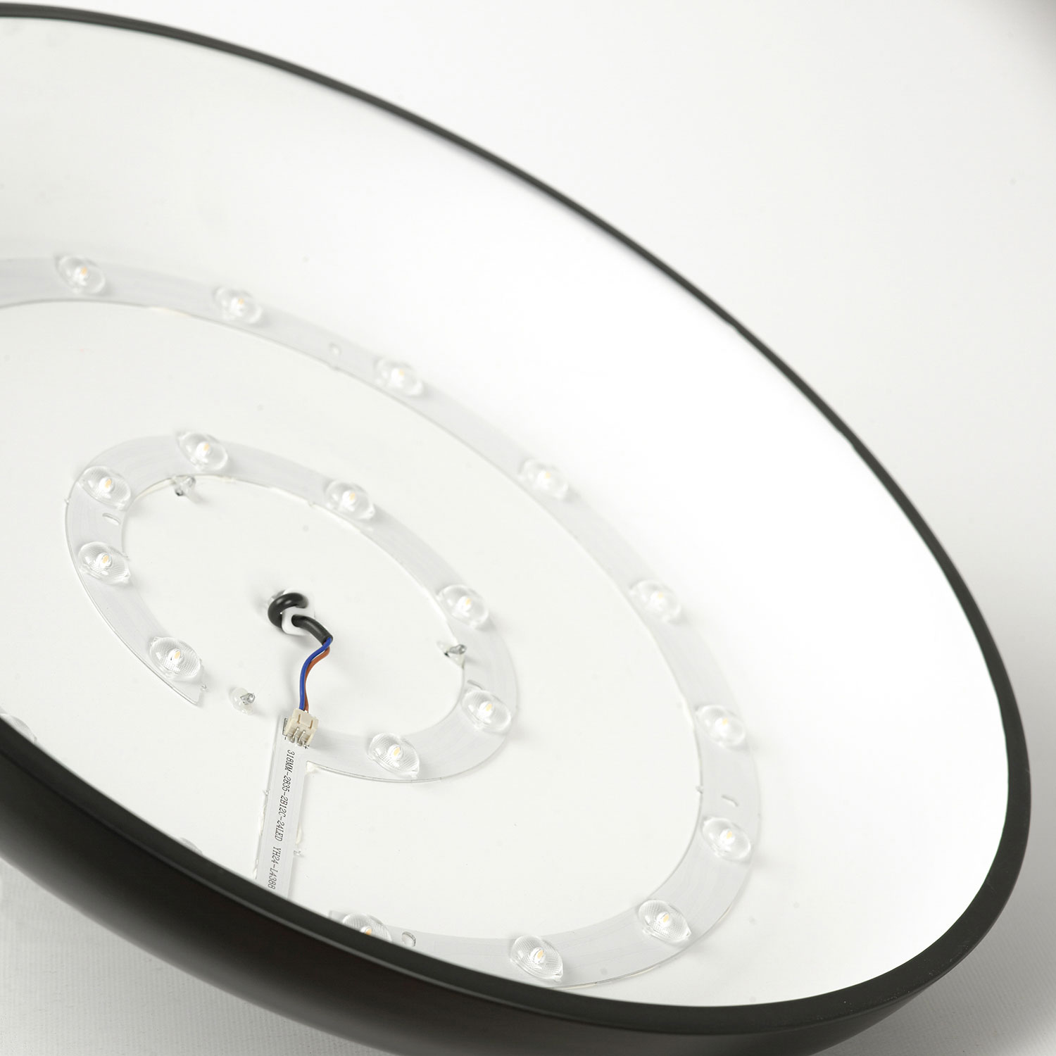 Подвесной светильник 44*25-160 см, 1*LED, 36W, 3000K, Lussole Crook LSP-7360, черный