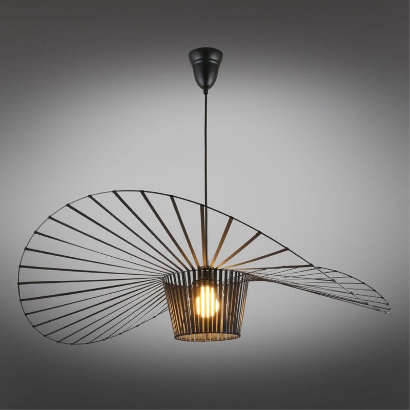 Подвесная люстра 100*60-220 см, 1*E27, 8W, Aployt Marlena APL.656.06.01, черный
