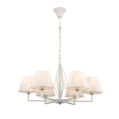 Подвесная люстра  70*90 см, 6*E14 белый Vele Luce Si VL2191L06