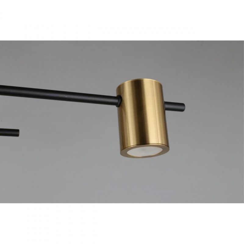Люстра 80*12 см, GU10, 25W, Aployt Elwisia APL.633.07.08, бронзовый